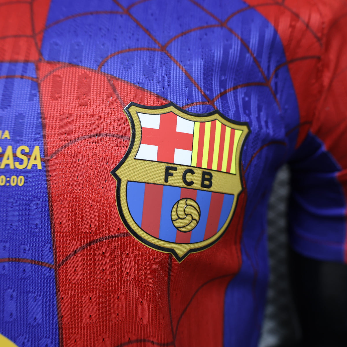 Jersey Barcelona Edicion Especial Spider Man 26/27