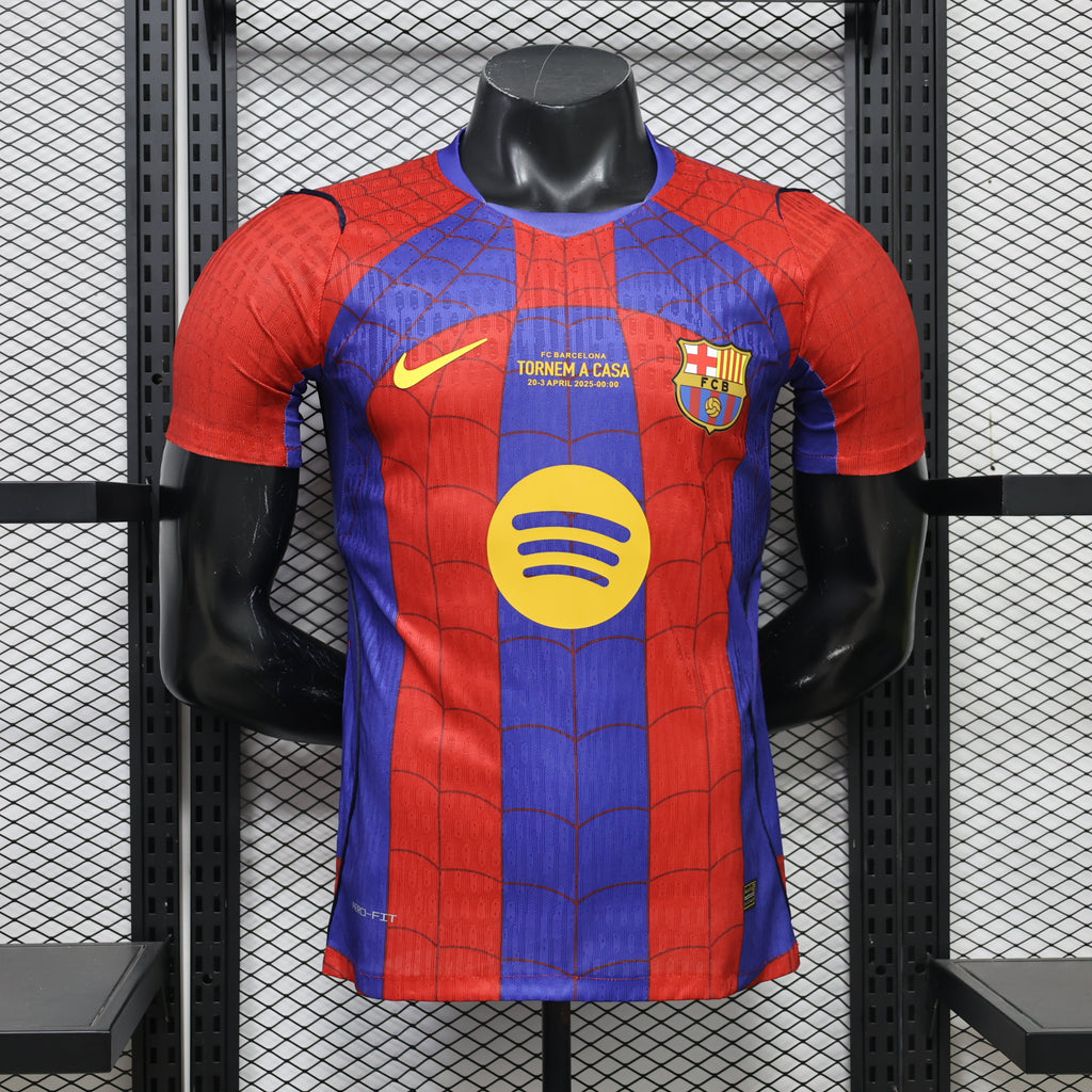 Jersey Barcelona Edicion Especial Spider Man 26/27