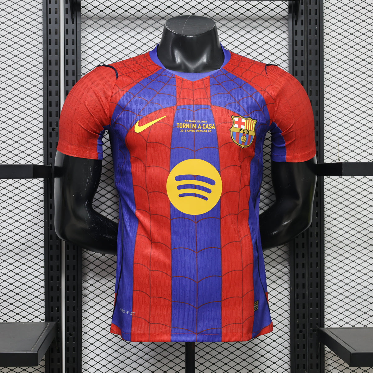 Jersey Barcelona Edicion Especial Spider Man 26/27