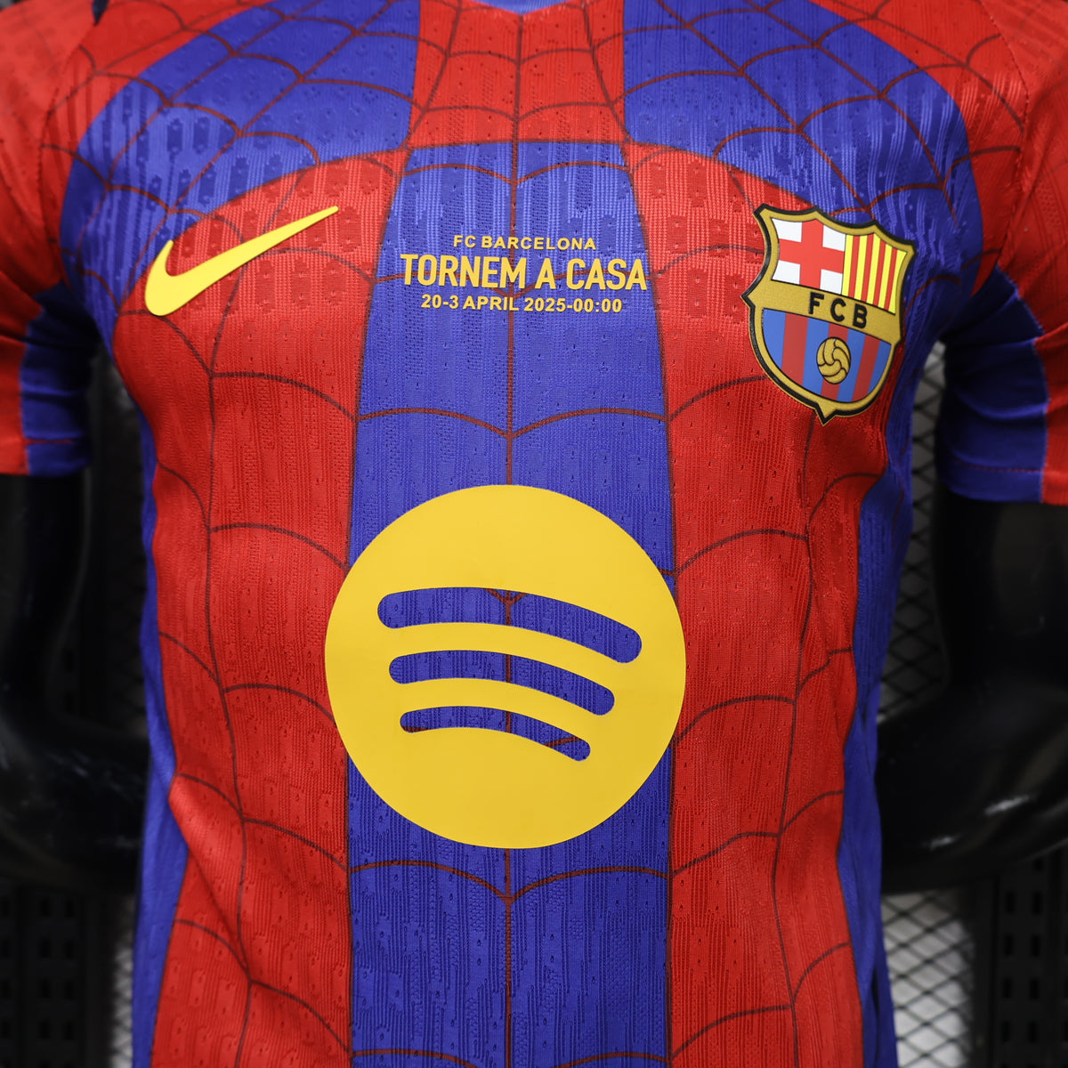 Jersey Barcelona Edicion Especial Spider Man 26/27