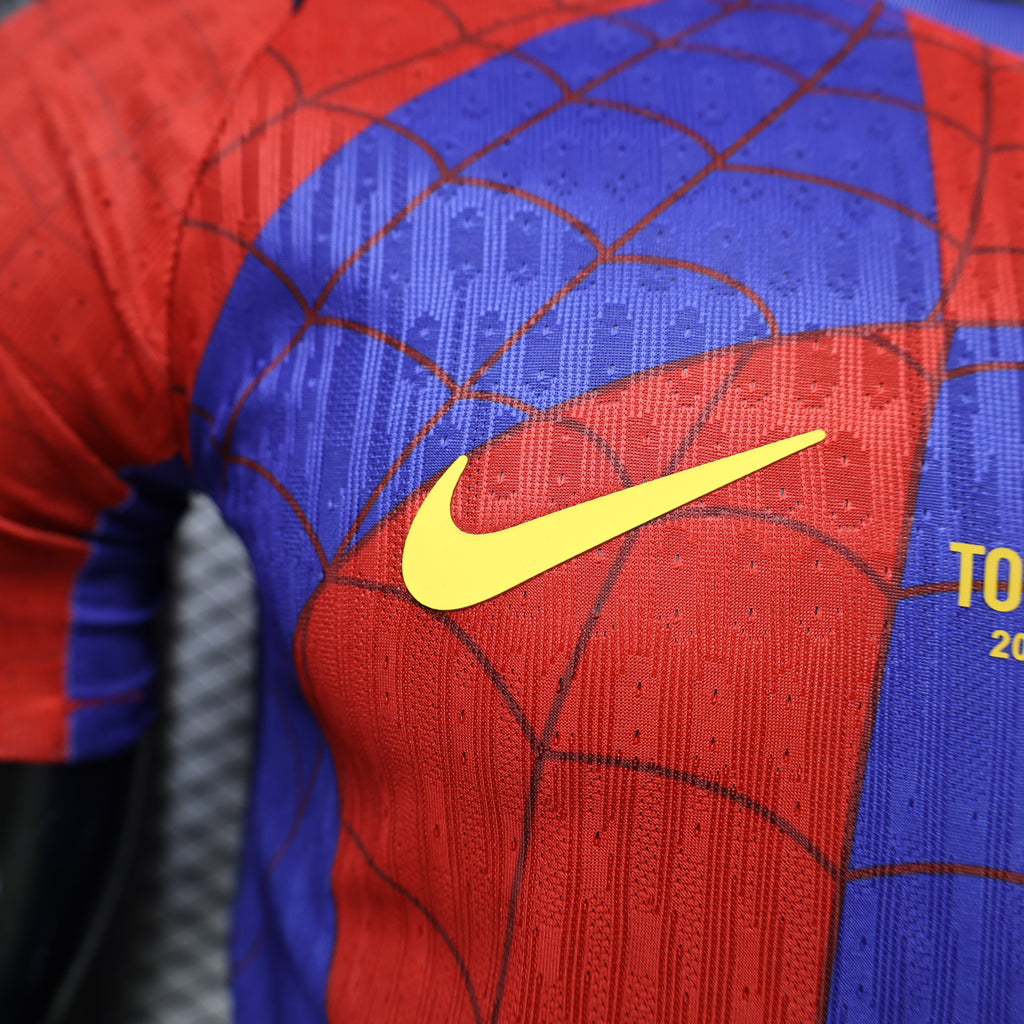 Jersey Barcelona Edicion Especial Spider Man 26/27