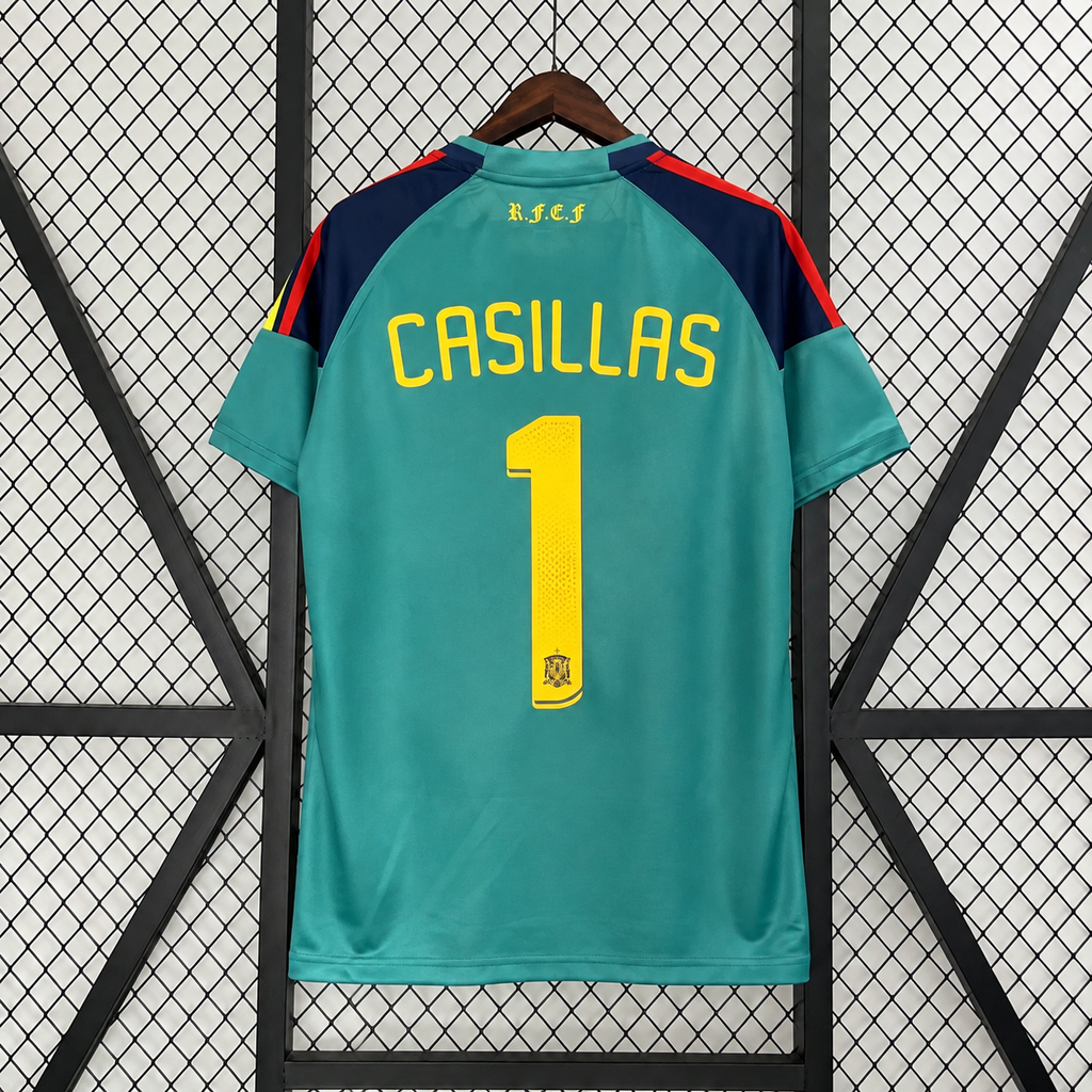 Jersey España 2010 Casillas Portero Mundial
