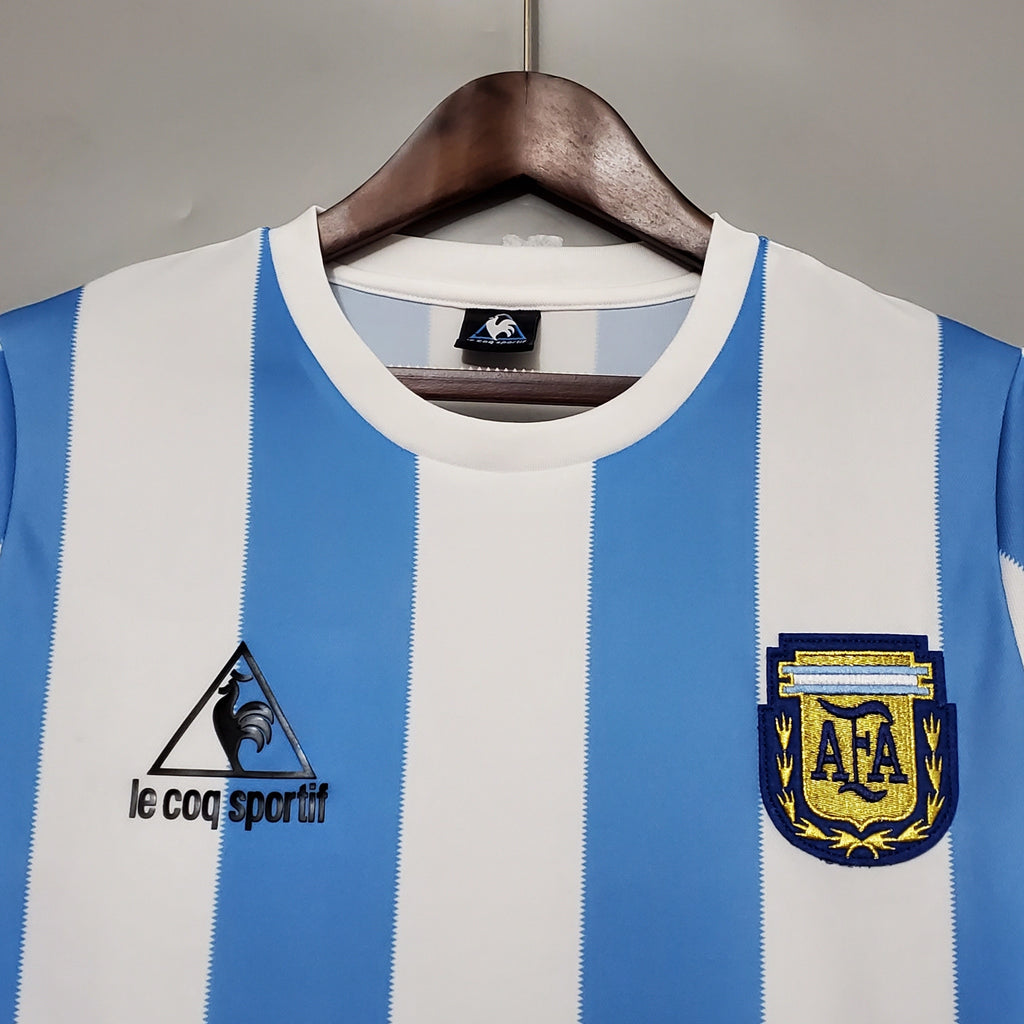 Jersey Argentina local 1986 mundial