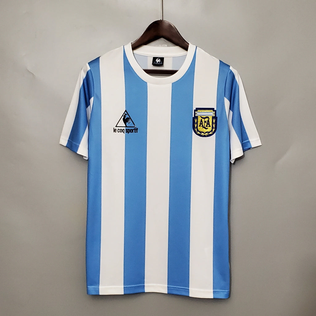 Jersey Argentina local 1986 mundial
