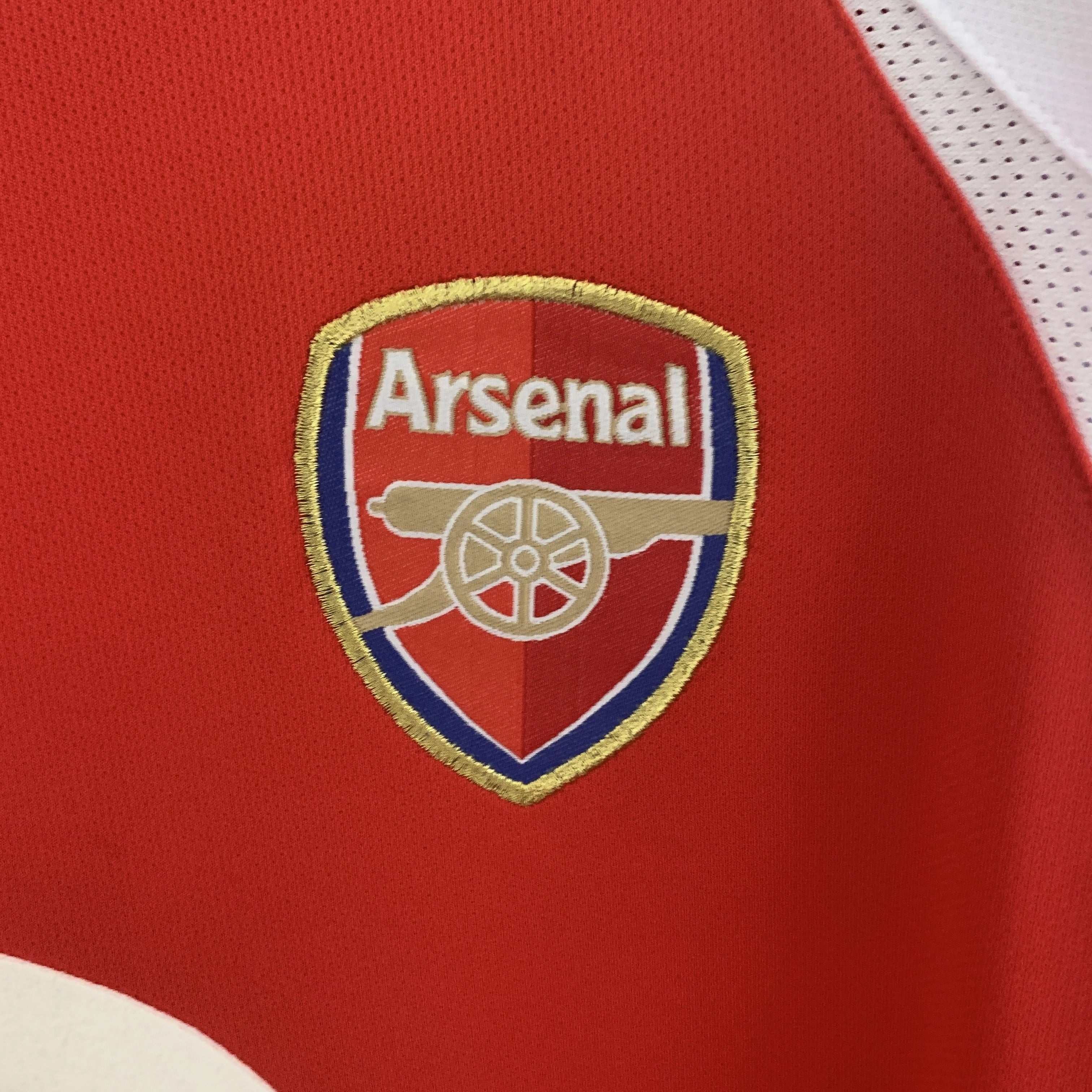 Jersey Arsenal 03/04 Local Manga Llarga Henry 9 Parche