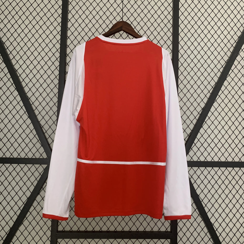 Jersey Arsenal 03/04 Local Manga Llarga Henry 9 Parche