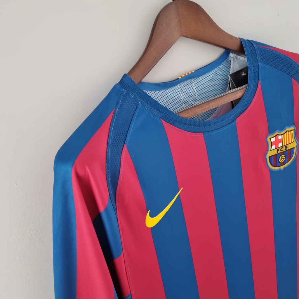 Jersey Barcelona Local 05/06 Manga Larga