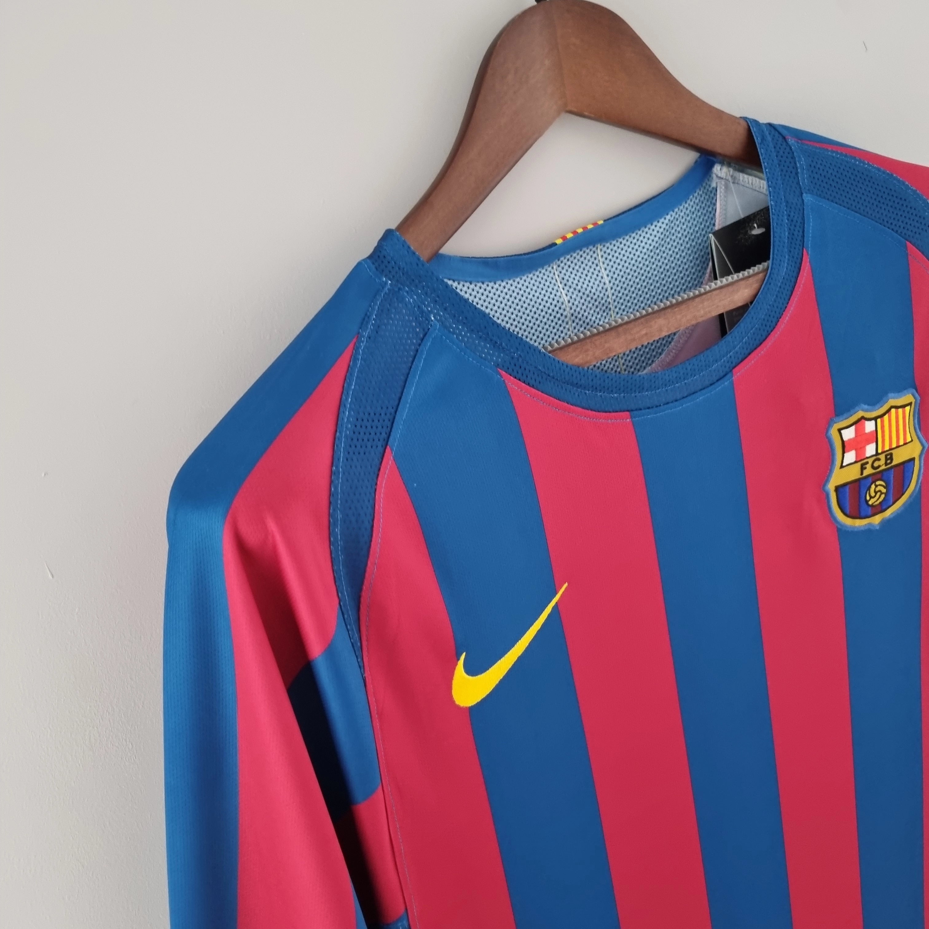 Jersey Barcelona Local 05/06 Manga Larga