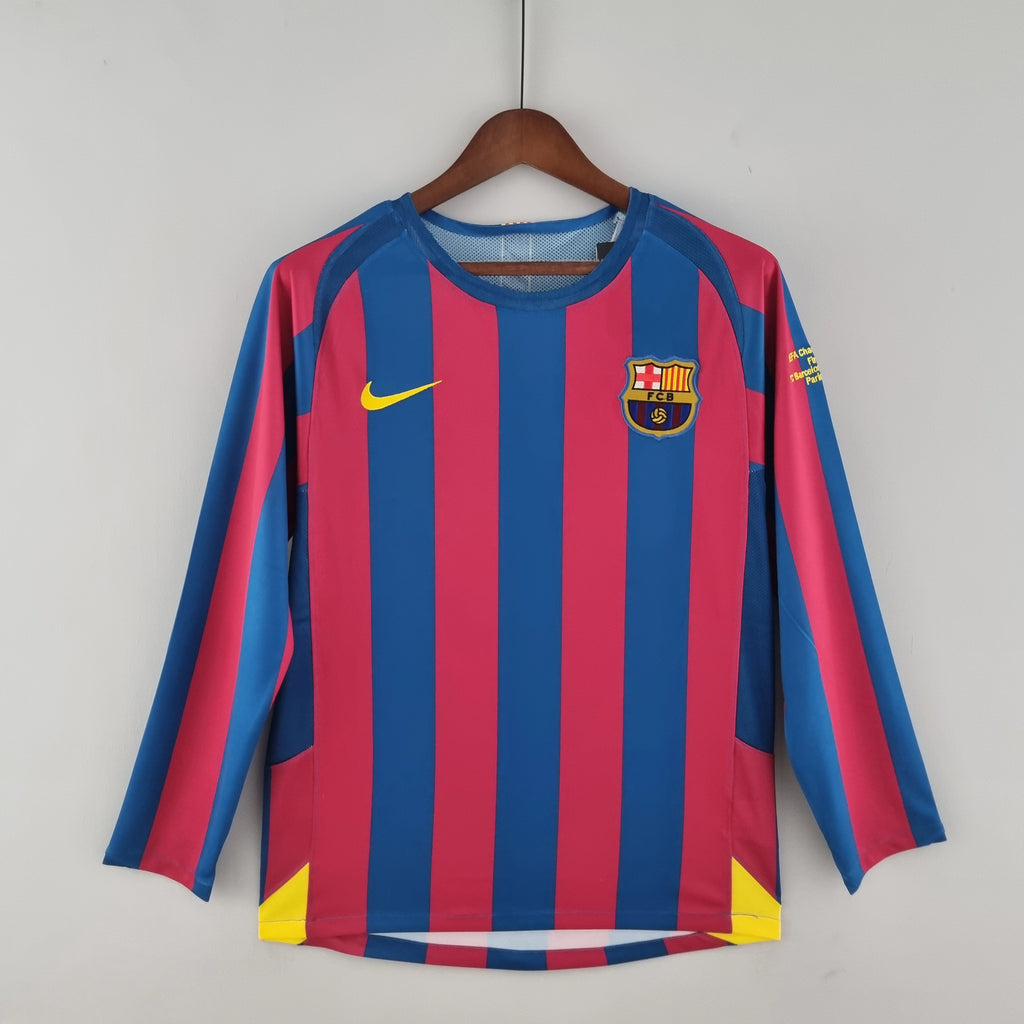 Jersey Barcelona Local 05/06 Manga Larga