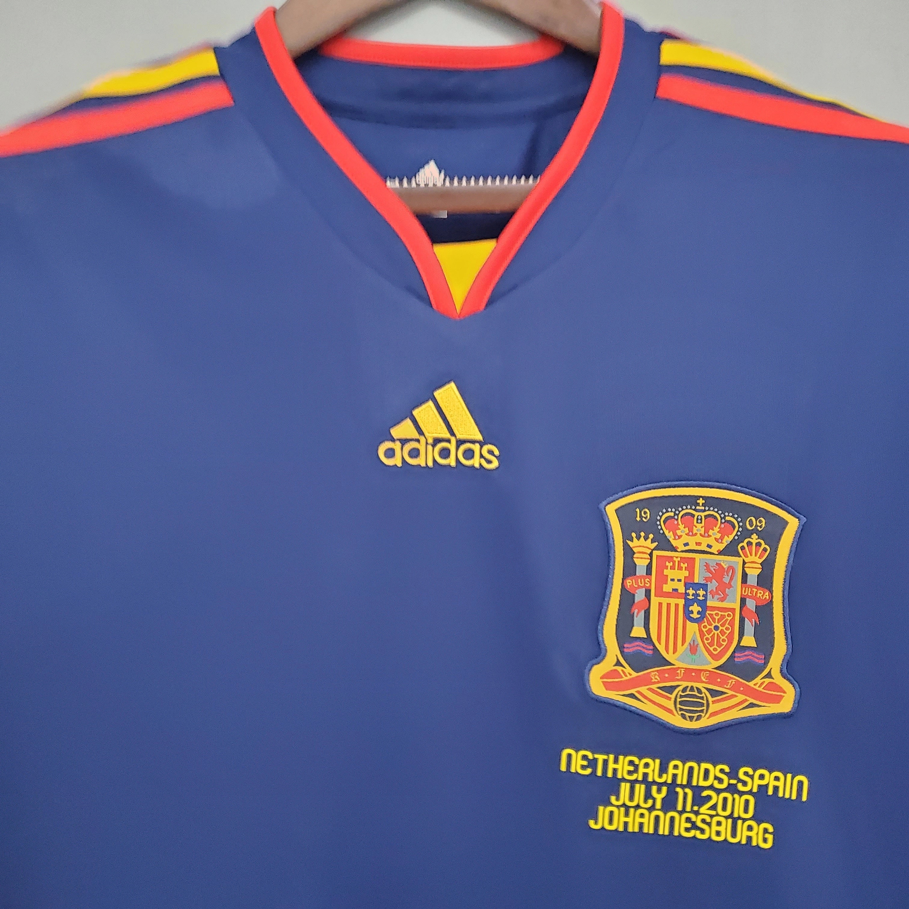 Jersey España visitante 2010 mundial