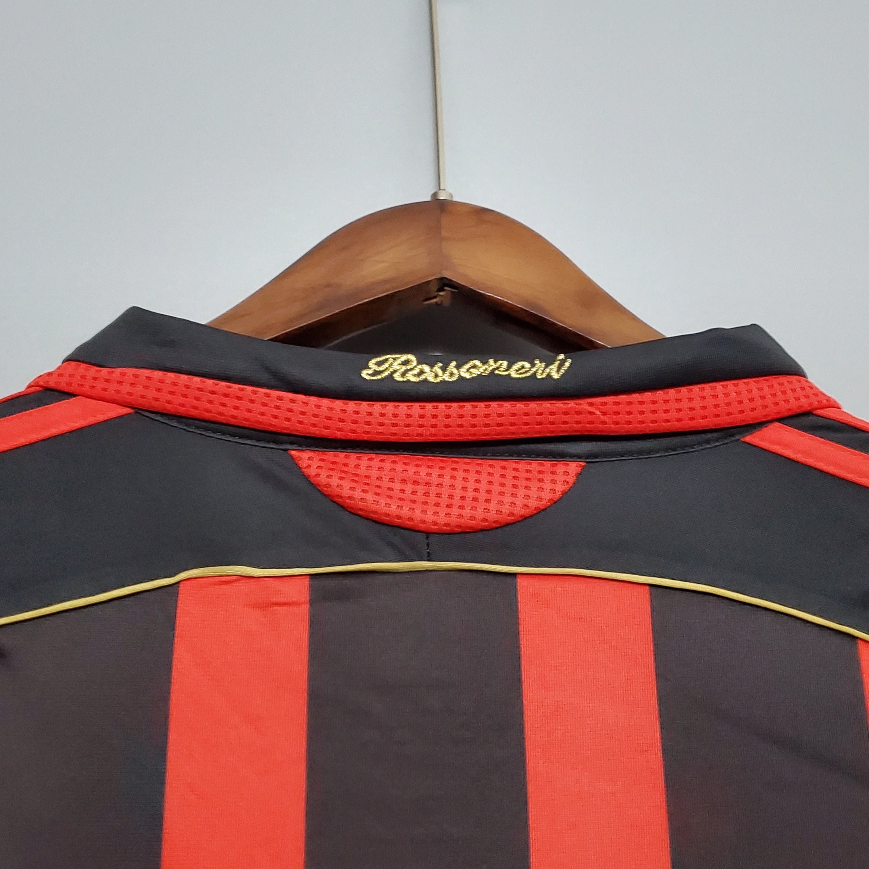 Jersey Milan Local 06/07 Manga Larga