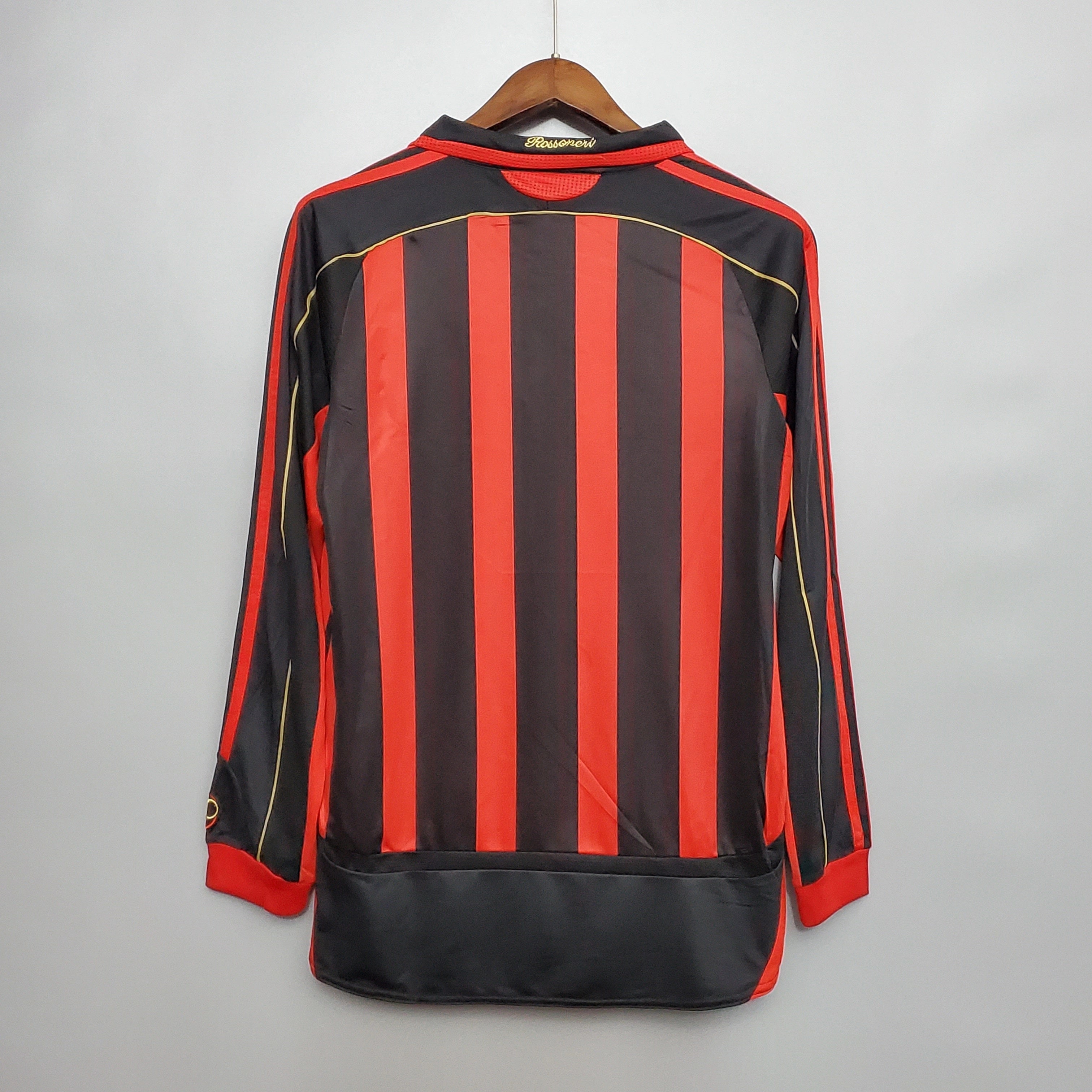 Jersey Milan Local 06/07 Manga Larga