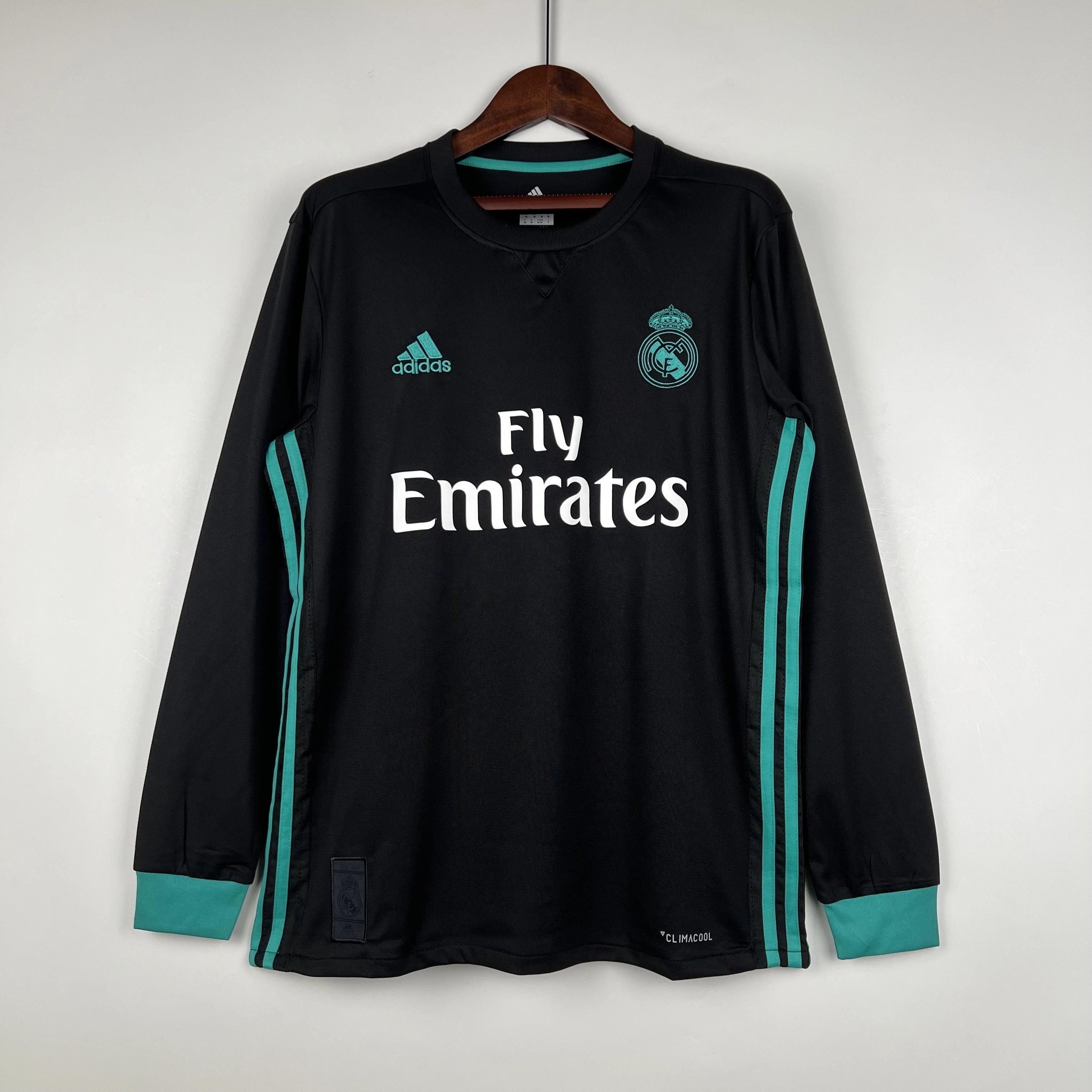 Jersey Real Madrid 16/17 Visitante Ronaldo 7 parche manga larga