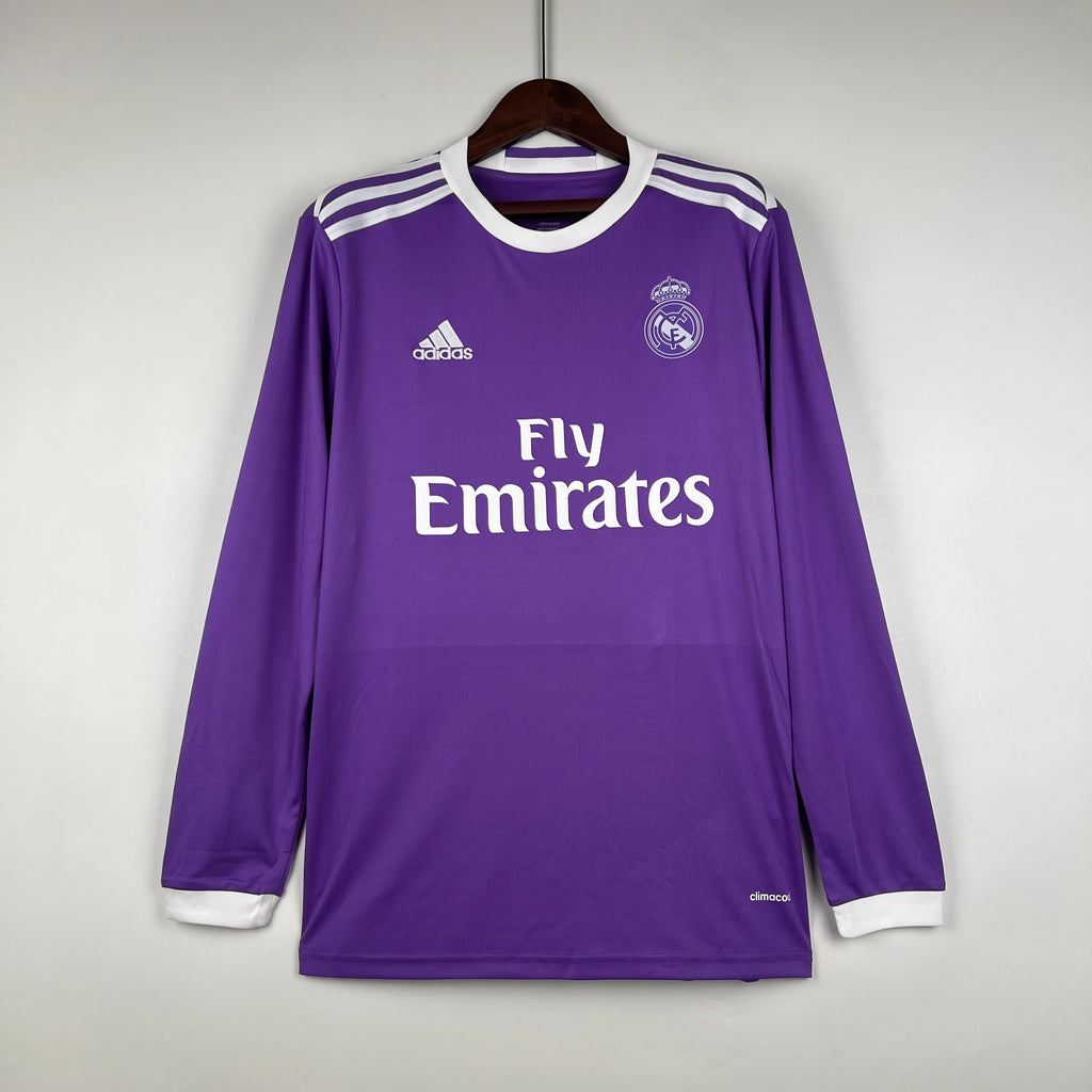 Jersey Real Madrid 2017 3ra Manga Larga Ronaldo 7 parche