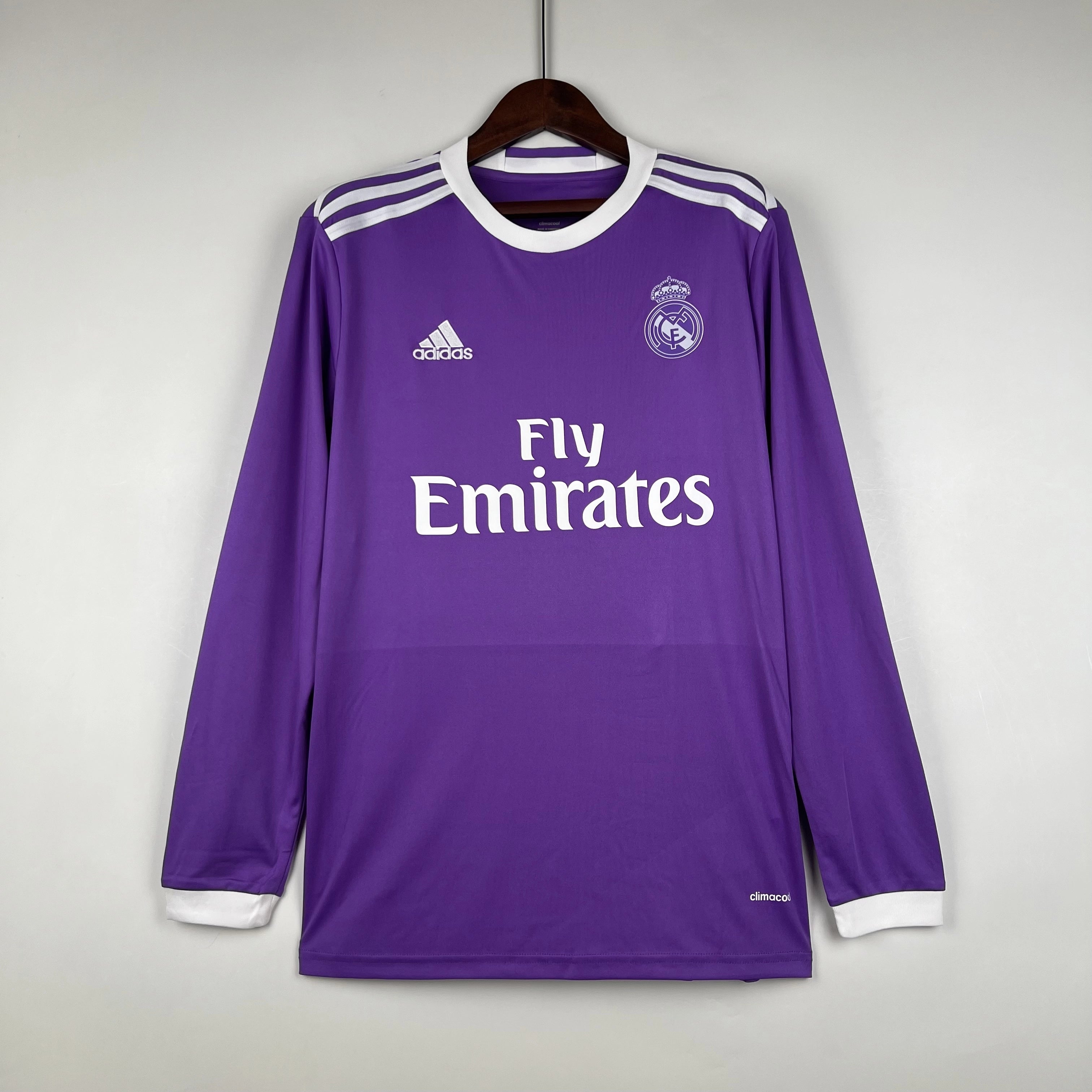 Jersey Real Madrid 2017 3ra Manga Larga Ronaldo 7 parche