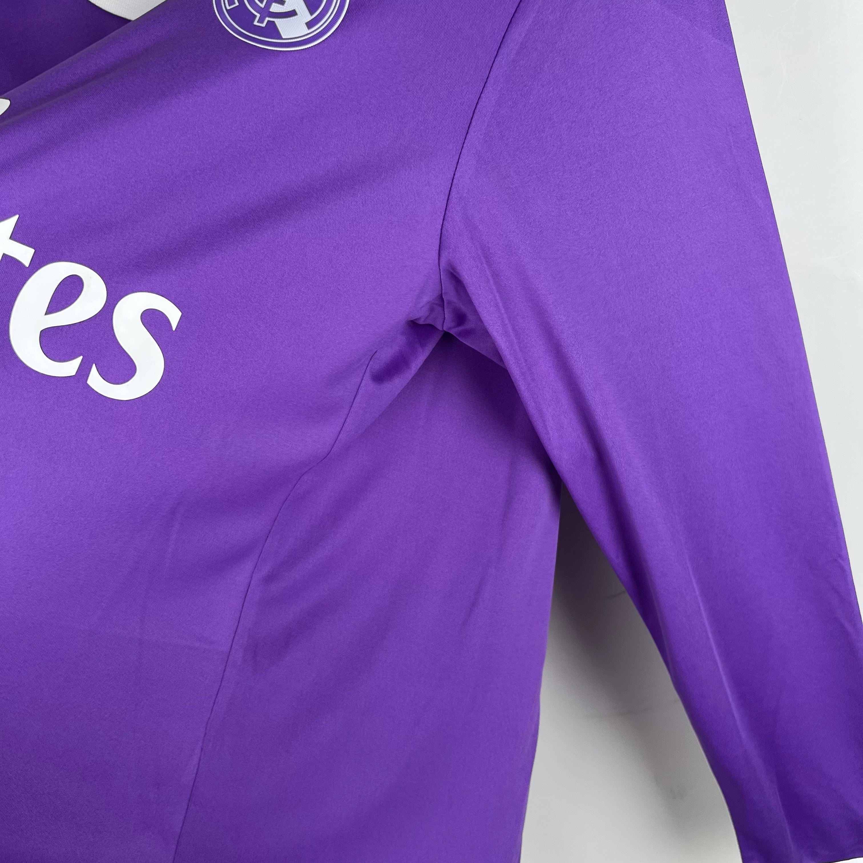 Jersey Real Madrid 2017 3ra Manga Larga Ronaldo 7 parche